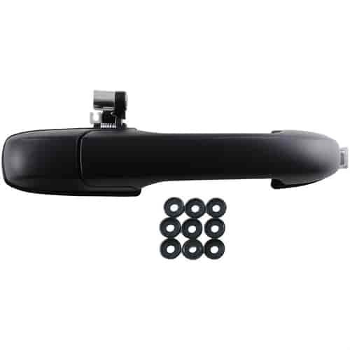 Exterior Door Handle Rear Right Smooth Finish Black