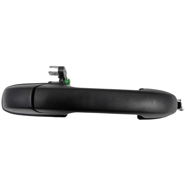 Exterior Door Handle Front Right Smooth Finish Black