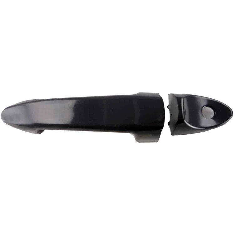 Exterior Door Handle Rear Left Textured Black