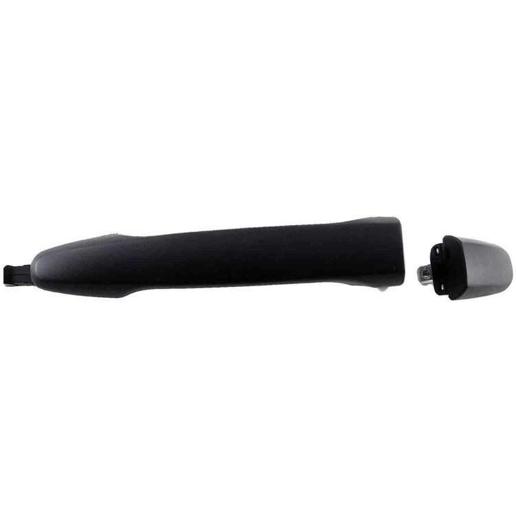 Exterior Door Handle Rear Left Smooth Black