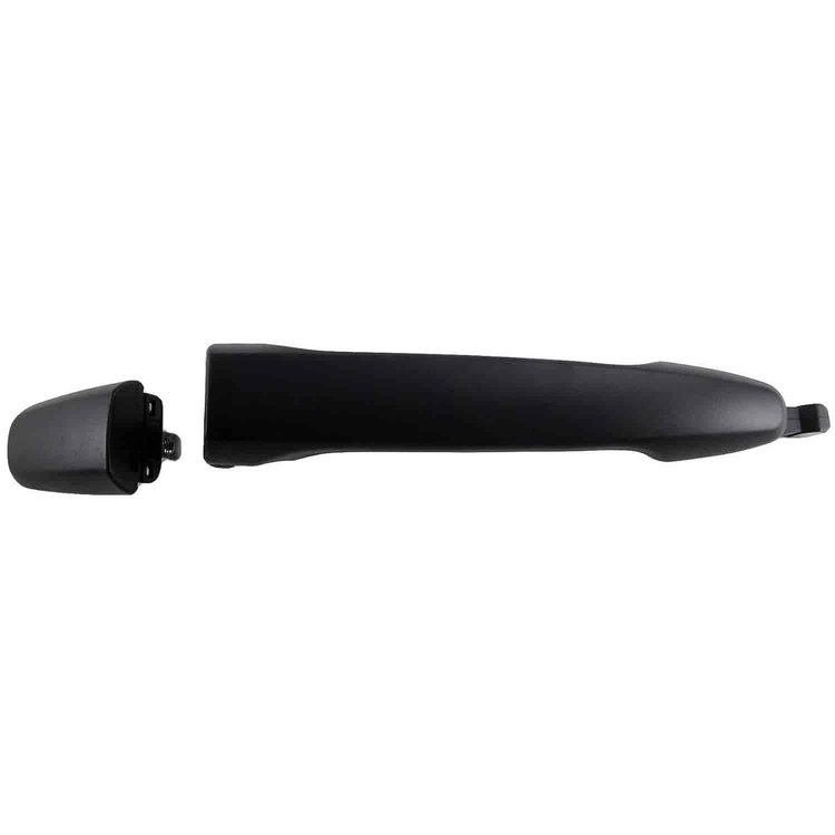 Exterior Door Handle Rear Right Smooth Black