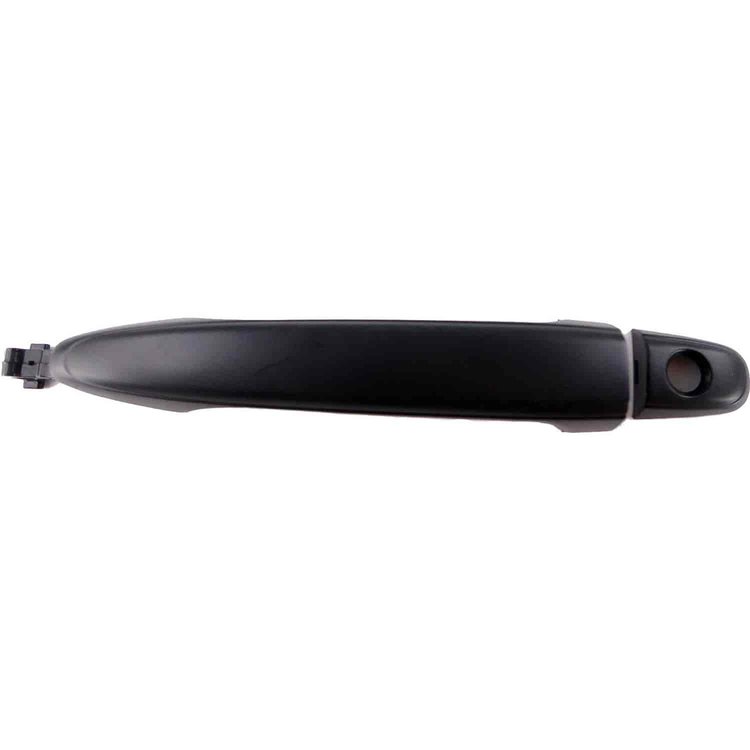Exterior Door Handle Front/Rear Left/Right Smooth Black