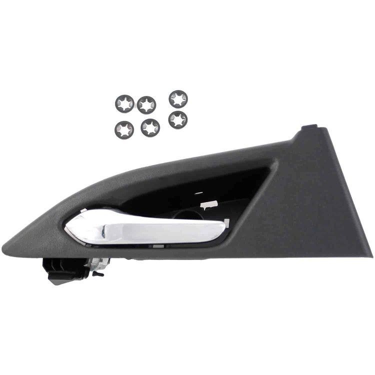 Interior Door Handle Black/Chrome