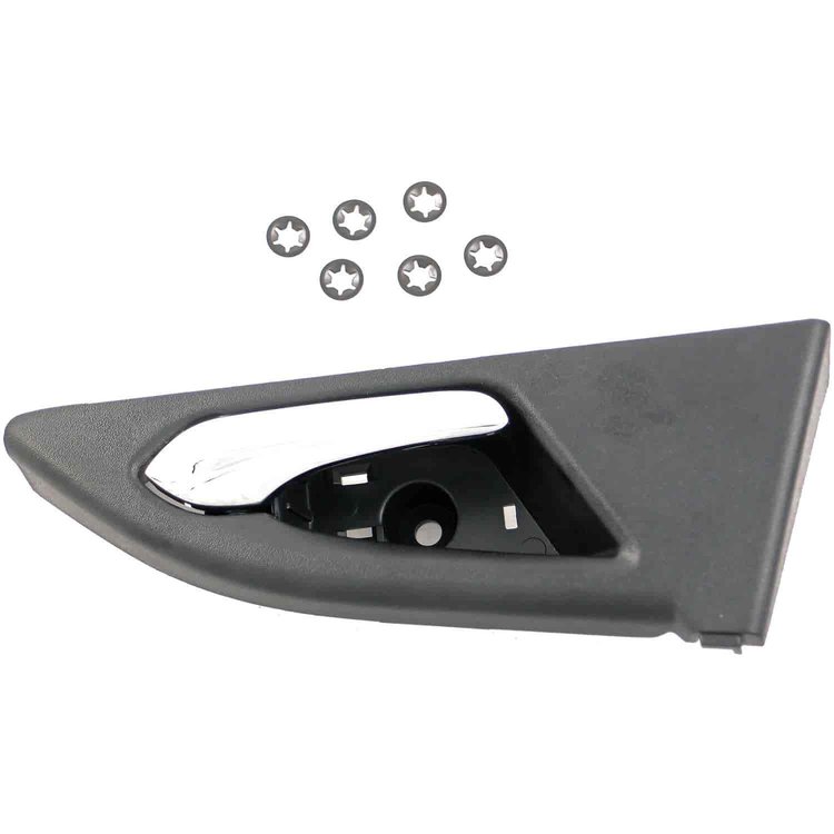 82524 Interior Door Handle Black/Chrome; 2008-2013 Cadillac CTS