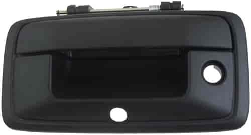 Tailgate Handle Textured Black With Keyhole And Camera Hole