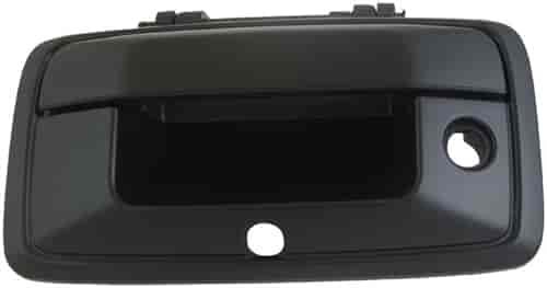 Tailgate Handle Smooth Black With Keyhole And Camera Hole