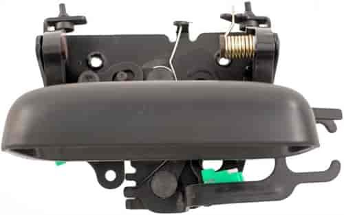 Tailgate Handle Smooth Black