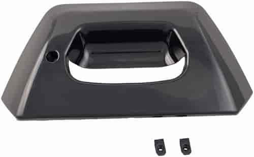 Tailgate Handle Bezel Smooth Black