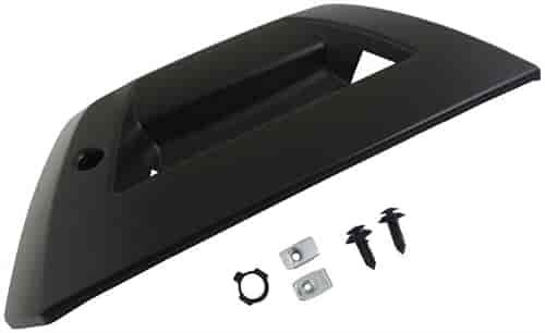Tailgate Handle Bezel Textured Gray