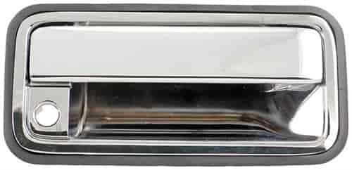 Tailgate Handle Chrome Metal Tailgate Overhead