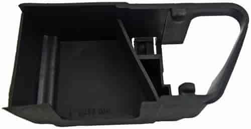 Interior Door Handle Front/Rear Left Bezel Black