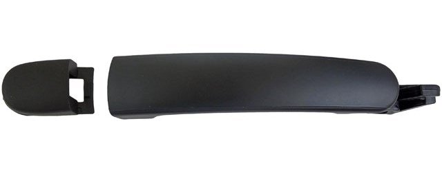 Exterior Door Handle Front/Rear Right;Rear Left Smooth Black