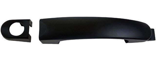 Exterior Door Handle Front Left With Keyhole Smooth