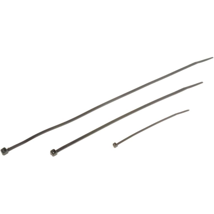 83731 4,8,11 in. Black Wire Ties