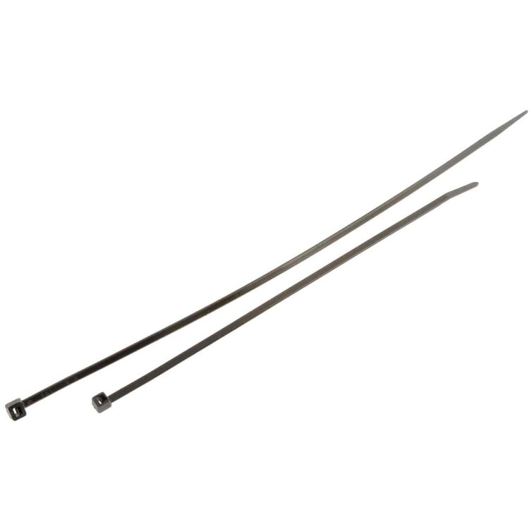 83750 8,11 in. Black Wire Ties