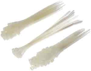 83763 6, 8, 10 in. Heavy Duty White Wire Ties