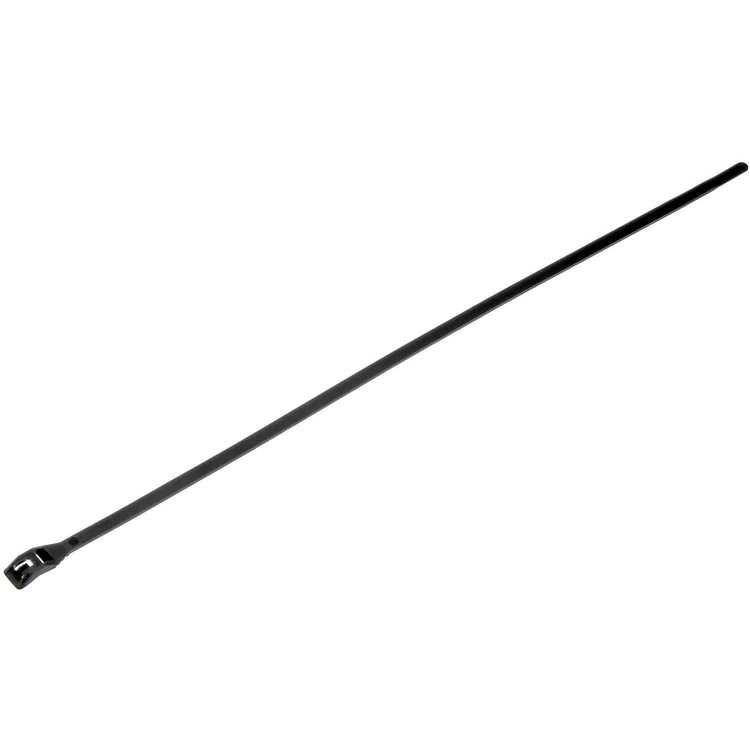 8 and 11 In. Black Low Profile Wire Ties