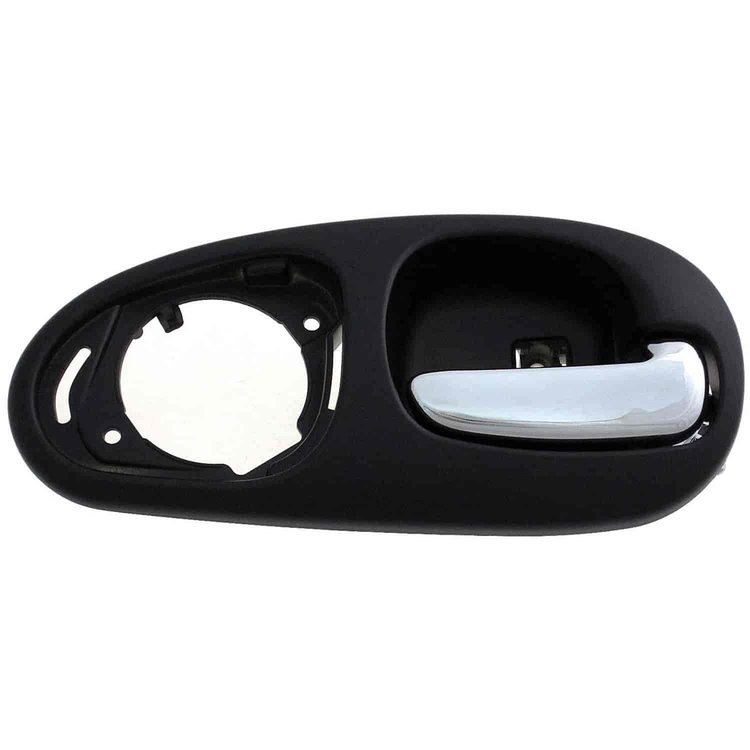 Interior Door Handle Rear Left Kit Chrome and Black