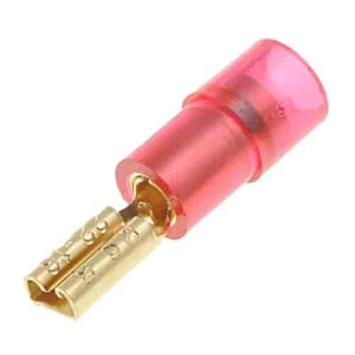 84541 22-18 Gauge Female Audio Disconnect, .110 in, Red