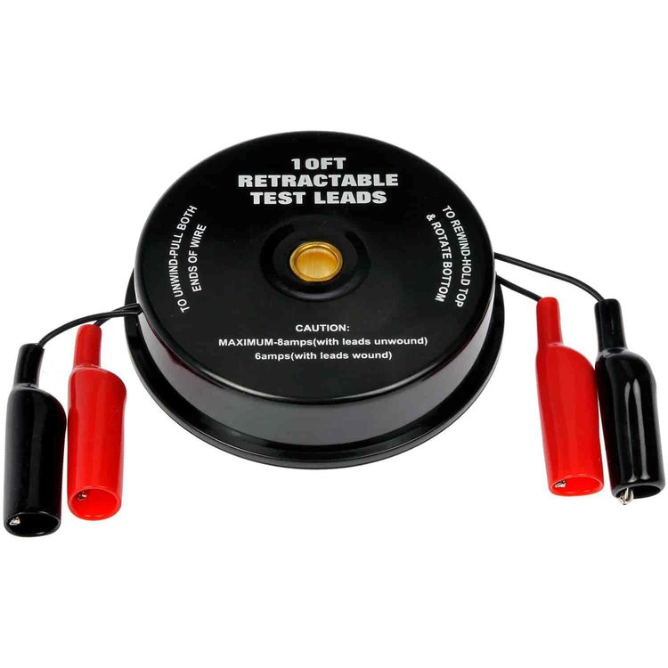 84610 10 Foot Retractable Test Leads