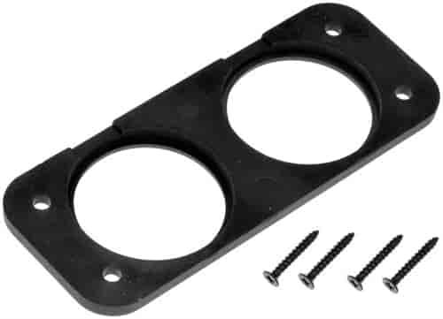 Dual Hole Flat Panel Mount For 12V Acc