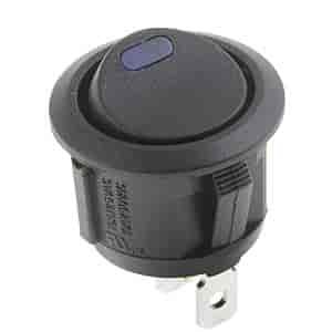 Round Style Full Glow Rocker Switch