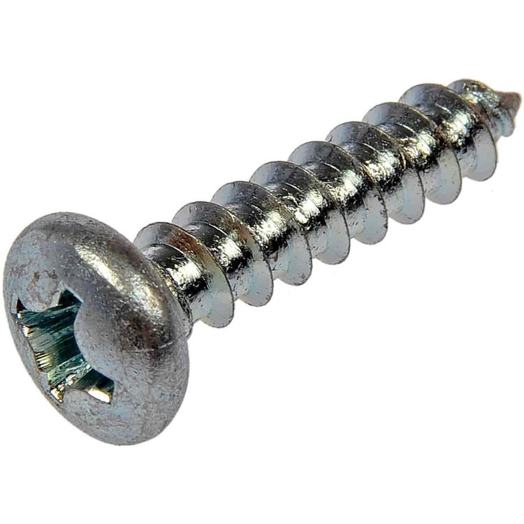 851-431 Sheet Metal Screw-Phillips Pan Head-No. 12 x 1 in.; #12 x 1