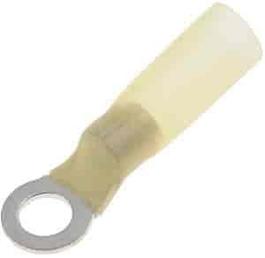 85204 12-10 Gauge Ring Waterproof Terminal, No. 10, Yellow