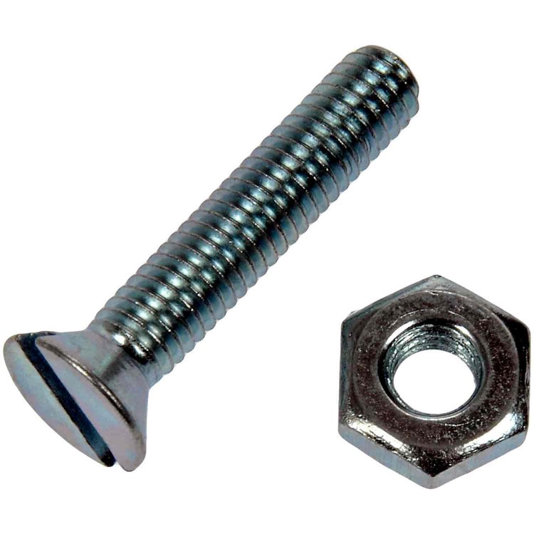 854-005 Machine Screw-Hex Nut-Grade 2- 8-32
