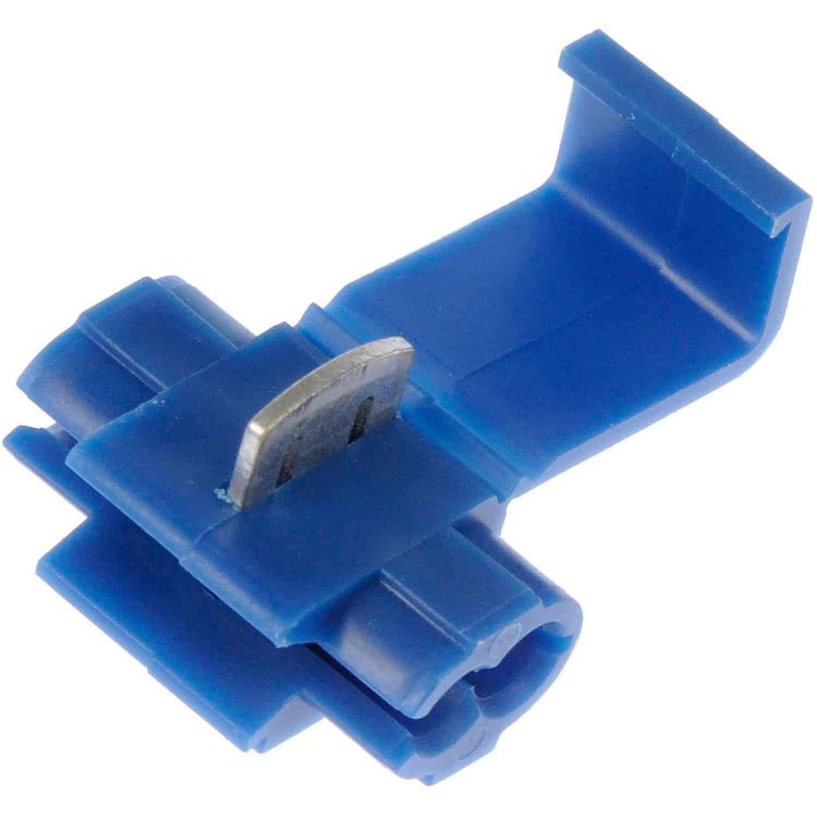 85495 18-14 Gauge Quick Splice Terminal, Blue