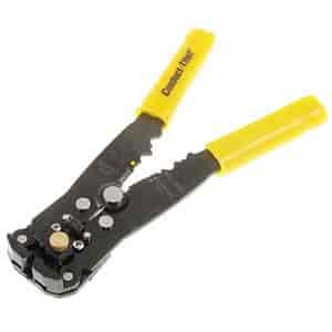 85596 Electrical Wire Stripper/Crimper Self-Adjusting; Black and Yellow