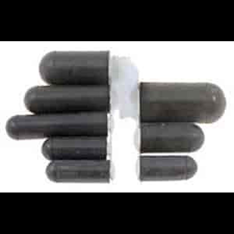 Vacuum Cap Assortment One each: 5/32", 7/32", 5/16", 3/8"