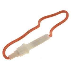 85662 12 Gauge with 20 AMP Glass Style Fuse Holder; Orange and White