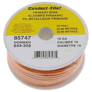 Orange Wire 10-Gauge