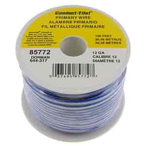 Blue Wire 12-Gauge 100-ft Length