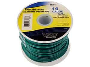 Green Wire 14-Gauge 100-ft Length