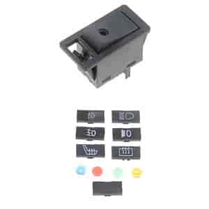 ROCKER 4PIN W/LENSES