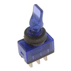85962 Blue Duck Bill - Glow - 20 Amp Switch; Black and Blue