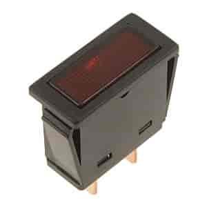 PANEL LIGHT RECT RED