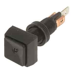 PUSH BUTTN ON-OFF LED GR