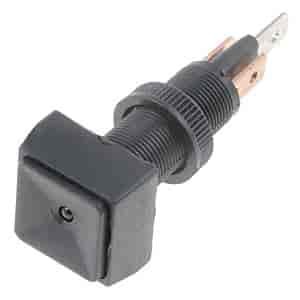 PUSH BUTTN ON-OFF LED RD