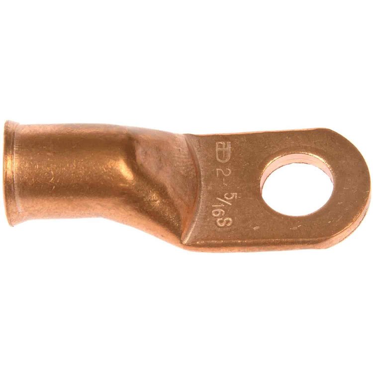 86177 2 Gauge 5/16 in. Copper Ring Lugs