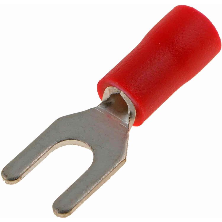 86417 22-18 Gauge Spade Terminal, Pack of 22, Red