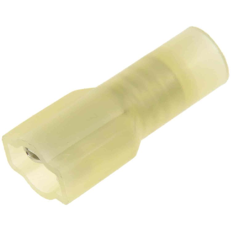 86429 12-10 Gauge Male/Female Set, .250 in., Yellow