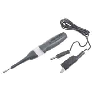 86612 Circuit Tester - Electrical; Black and Silver