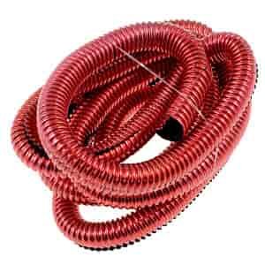 RED CHROME WIRE CONDUIT