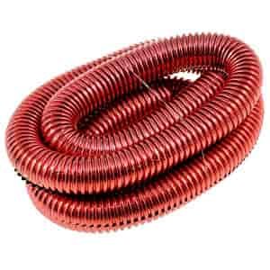 RED CHROME WIRE CONDUIT