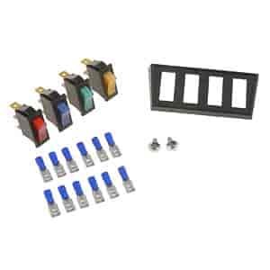 10 Amp Rocker Switch Kit 10 Amps Each Switch