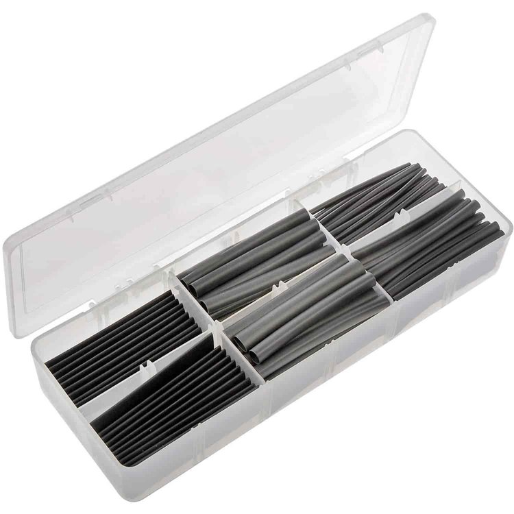 Heat Shrink Tubing Kit 1/16" to 1/2" x 2-1/2"