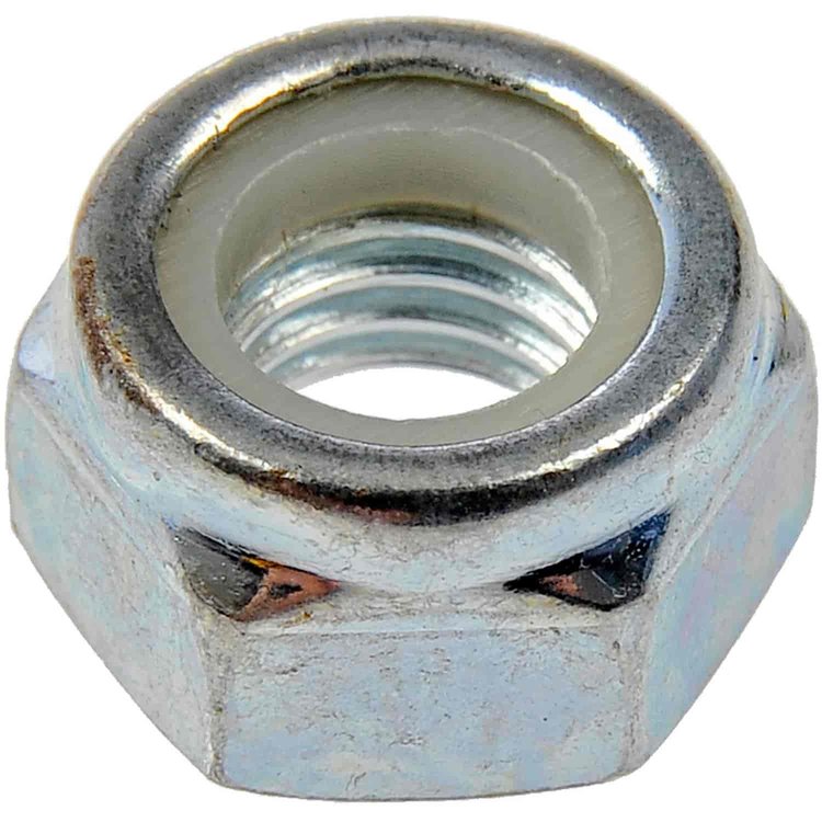 878-308 Hex Lock Nuts with Nylon Ring-Class 8- Thread Size M8-1.25, Height 8mm